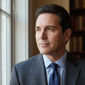 Professional portrait of actor Jim Caviezel, looking contemplative and sincere, reflecting his deep faith.